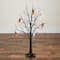 3ft. Pre-Lit Artificial Halloween Pumpkins and Skulls Ornament Tree with 48 Warm White LED Lights
